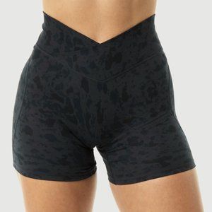 Alphalete - Surface Power Short 5" Black Pebble Print